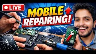 live mobile repairing 📲 22 january #adiyogitech