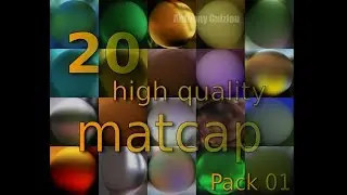 Preview Matcap pack 01