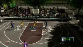 NBA 2K13 - Blacktop Gameplay Feat Allen Iverson, Dwight Howard & Kobe