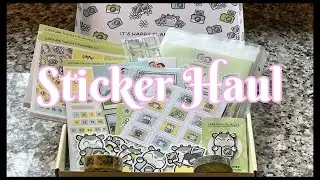 Sticker Haul | Hubman and Chubgirl Capture the Moment Ultimate Sub | Miss B's Stickers & Planning V2