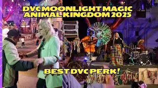 Animal Kingdom DVC Moonlight Magic 2025! Вечеринка в Disney World!