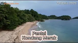 Pantai Kondang Merak Malang Terbaru 2025 | Wisata Pasir Putih dan Air Laut Jernih‼️ #pantai #wisata