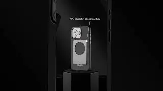 Ridge patented design with MagSafe; secure & seamless with included strengthening tray.