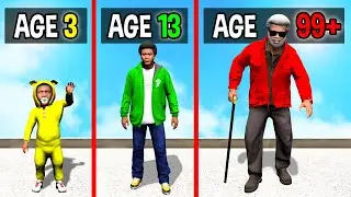 Выживите 99 ЛЕТ, играя за ФРАНКЛИНА в GTA 5!