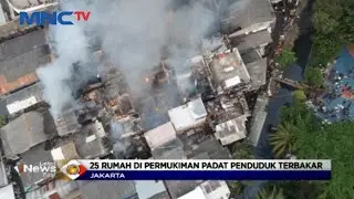 25 Rumah Warga di Rawamangun Hangus Terbakar Akibat Ledakan Kompor Gas - LIP 10/07