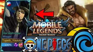 NEW SKIN? || ROGER x ROB LUCCI || ONE PIECE x MOBILE LEGENDS COLLABORATION?? MLBB