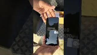 Sumsung galaxy a70s Second hand refurbished phone unboxing #unboxing #youtubeshorts #tech
