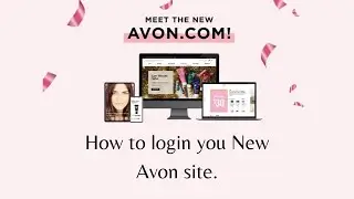 Как войти на новый сайт Avon