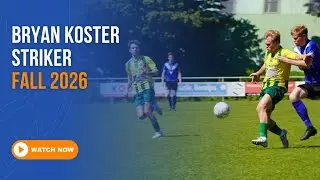 Bryan Koster - Striker - Fall 2026