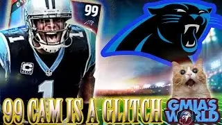 NFL DRAFT MASTER 99 CAM NEWTON IS A GLITCH! | MUT 17 99 CAM NEWTON ULTIMATE TEAM GAMEPLAY