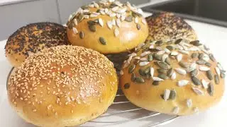 Pain burger 🍔👌😉 خبز البرغر الشهي