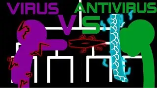 【Virus VS Antivirus 】Stickman Tournament ep.2