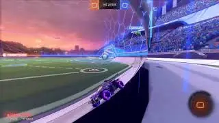 Rocket league 3v3 plat high funny gameplay