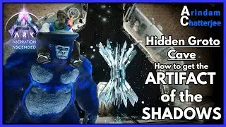 ARK Ascended Aberration - ARTIFACT OF SHADOWS Guide using Gigantopithecus, Megalosaur - S3E56