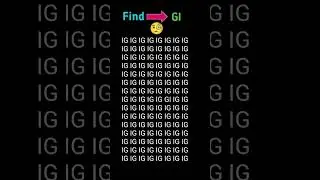 Try to find this number within 7 second GI 🧐 #shorts