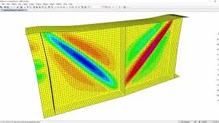 SAP2000 - Nonlinear modeling of post-critical behavior