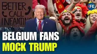 Donald Trump Mocked By Belgium Fans After USA’s Defeat As Brutal Chants Echo | FIFA World Cup