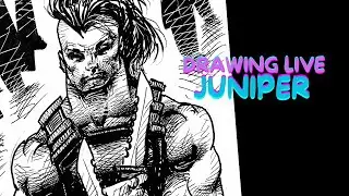 Drawing live - JUNIPER