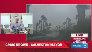 City of Galveston mayor gives update on Hurricane Beryl's impact on the island, recovery efforts