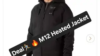 Deal 🏃&zwj;♂️🔥 Milwaukee M12 Heated Jacket Hoodie