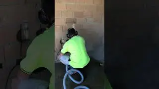 Dry-Vacuum Wall Chasing creates a silica dust storm