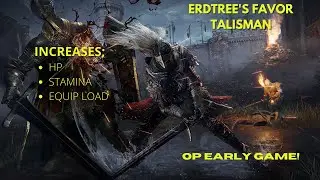 OP EARLY GAME TALISMAN - HOW TO GET ERDTREE'S FAVOR TALISMAN! ELDEN RING