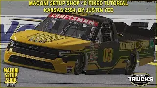 Руководство по квалификации и гонкам iRacing Maconi C-Fixed Trucks Kansas 25S4