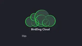 BirdDog Cloud - Send video over LAN