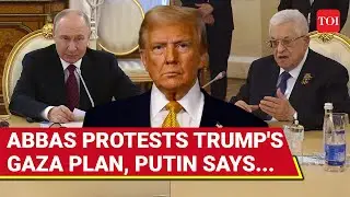 Putin BLASTS Israel, Makes Big Gaza Promise As PA's Abbas Complains About Trump Plans | Watch