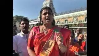 YSRCP MLA RK Roja Fire on CM Chandrababu naidu at Tirumala