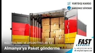Fast Express | Almanya ya Paket G&ouml;nderme