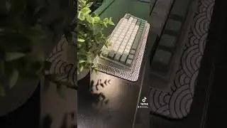 small keyboard = small deskmat #keyboard #mechanicalkeyboard #aesthetic