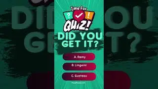Animation Genius: Test Your Skills with Our Ultimate Animation Quiz! #AnimationQuiz #AnimationTrivia