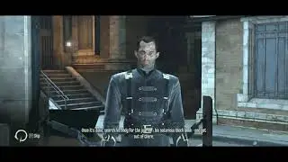 Corvo rescues Overseer Martin - Dishonored