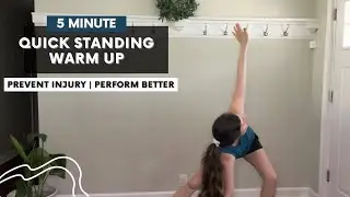 5-Min Standing Warm Up | Low Impact Full Body Pre-Workout Routine 