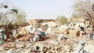 Aftermath of the deadly 'terrorist' attack in central Mali | AFP