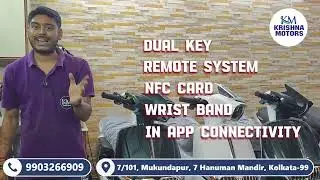 Yakuza Asva is Back! Now at Krishna Motors Kolkata | New Dual Tone Model with NFC Keyless System