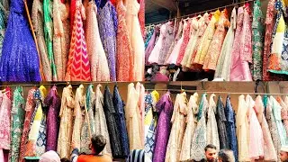 SEELAMPUR Market Explore designer lehenga, gown, dress collection video💕✨🤗 @sweta3814 🤩🌟💞