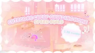 CUTECORE + CHEAP grinding home speed build! adopt me ★ [1.3k bucks] #adoptme #roblox #fyp 