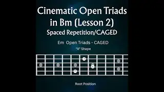 Master Open Triads with Spaced Repetition (Lesson 2)