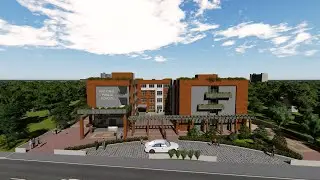 NPS North Exterior Walkthrough 4K Video Rendering
