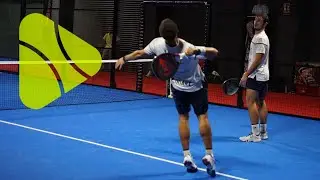 Premier Padel Madrid. Pedro Vera y Aitor García contra Carlos Pérez y Emiliano Iriart