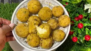 Poha potato chese balls/आलू पोहा चीज़ नाश्ता#poha #poharecipe #pohacheseballs#viralvideo