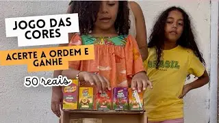 JOGO DAS CORES- ACERTE A ORDEM E GANHE