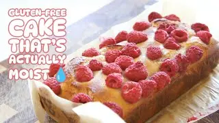 Moist & Fluffy Raspberry Almond Cake 🍰 No Flour, No Fuss, All Love! #GlutenFreeCake #HealthyBaking