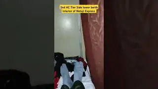 2nd AC tier ICF Side lower compartment of Netaji Express Kalka-Howrah