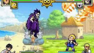Zatch and Kanchome VS Zeno and Brago