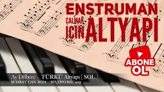 Ay Dilberé    TÜRKÜ Altyapı Saz İçin  [ SOL ]  Chord