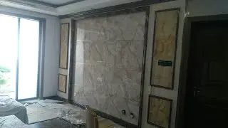 uv marble sheet installation direct on wall|spc floor production line with five roll calender