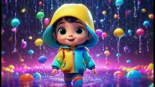 Let&rsquo;s Count Raindrops Together | Kids Songs and Nursery Rhymes | Fun Counting Song for Toddlers